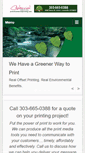 Mobile Screenshot of centennialprinting.com